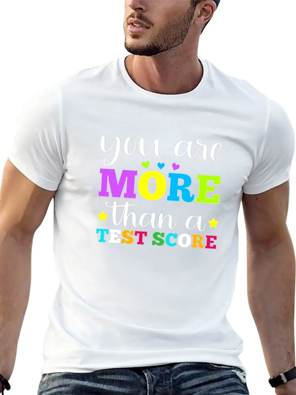 You Are More Than a Test Score Graphic T-Shirt product image 7