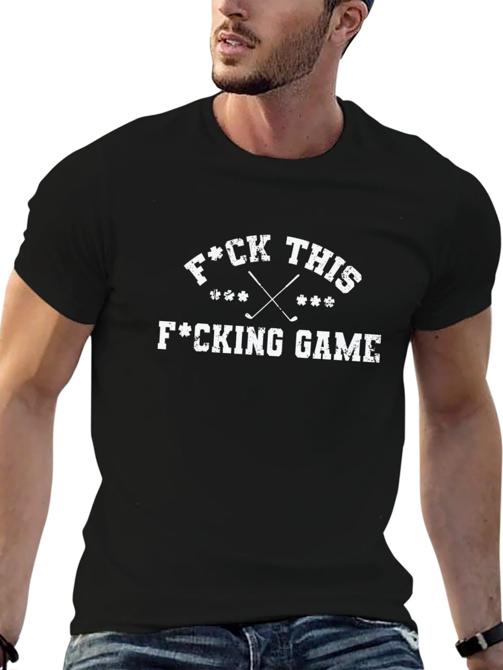 F*ck This F*cking Game T-Shirt - Golf Humor Tee product image 6