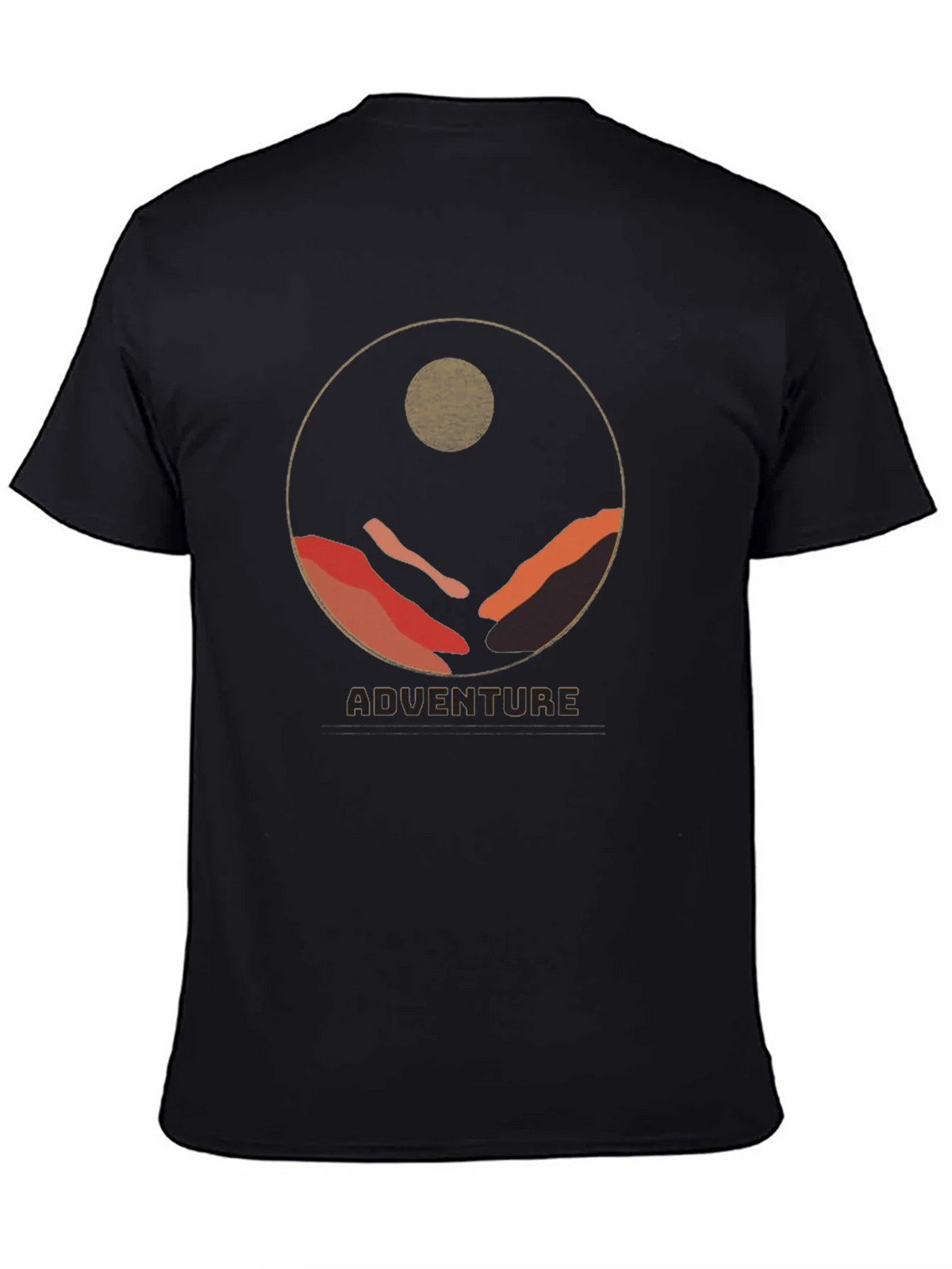 Adventure Graphic Tee - Mountain Circle Design product image 4
