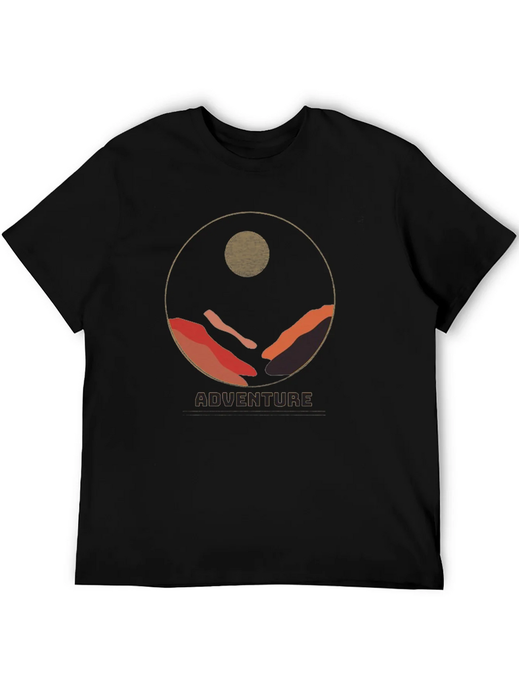 Adventure Graphic Tee - Mountain Circle Design product image 5