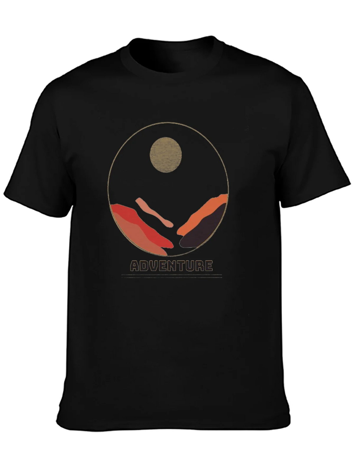 Adventure Graphic Tee - Mountain Circle Design product image 3