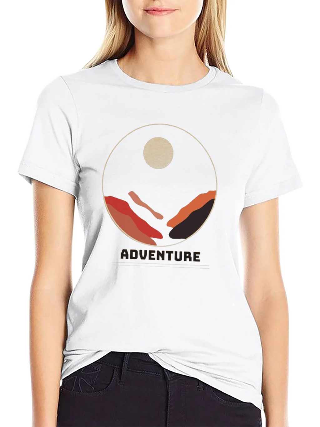 Adventure Graphic Tee - Mountain Circle Design product image 8