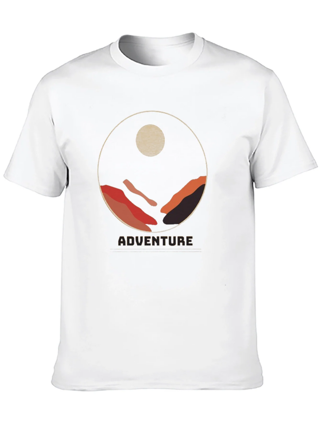 Adventure Graphic Tee - Mountain Circle Design product image 9