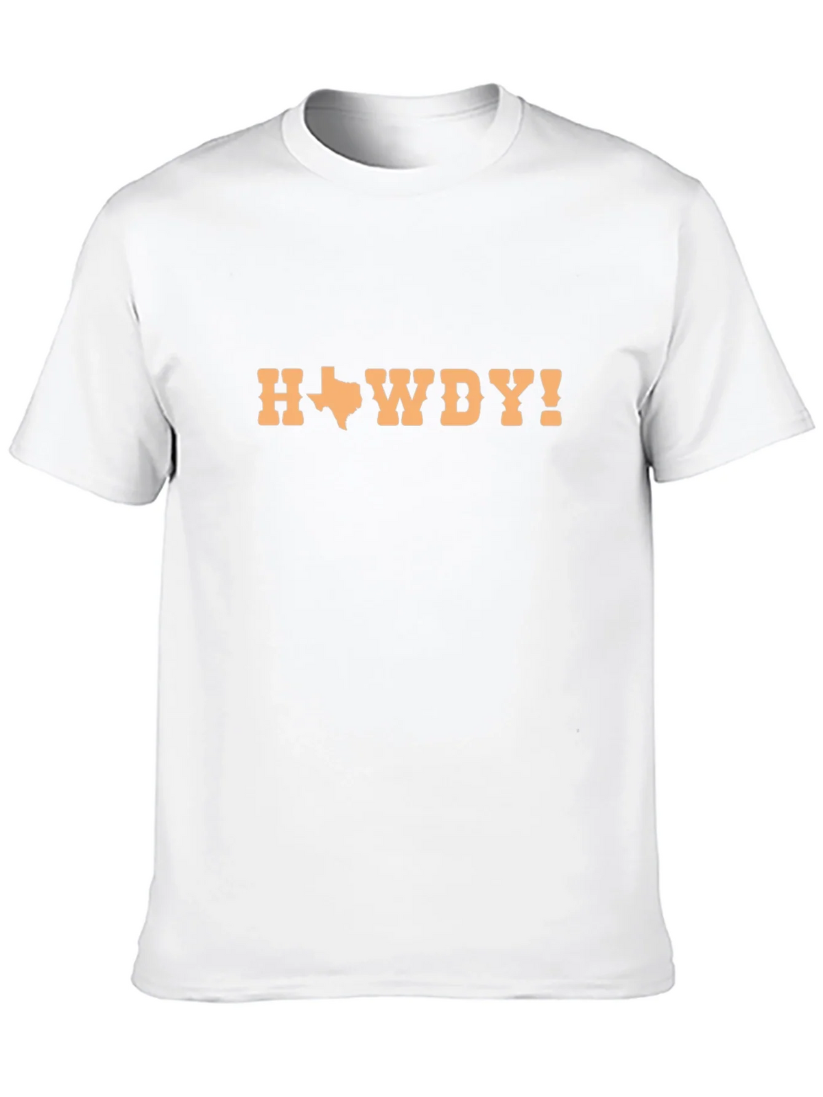 Texas Howdy Yall Mens Black T-Shirt product image 9