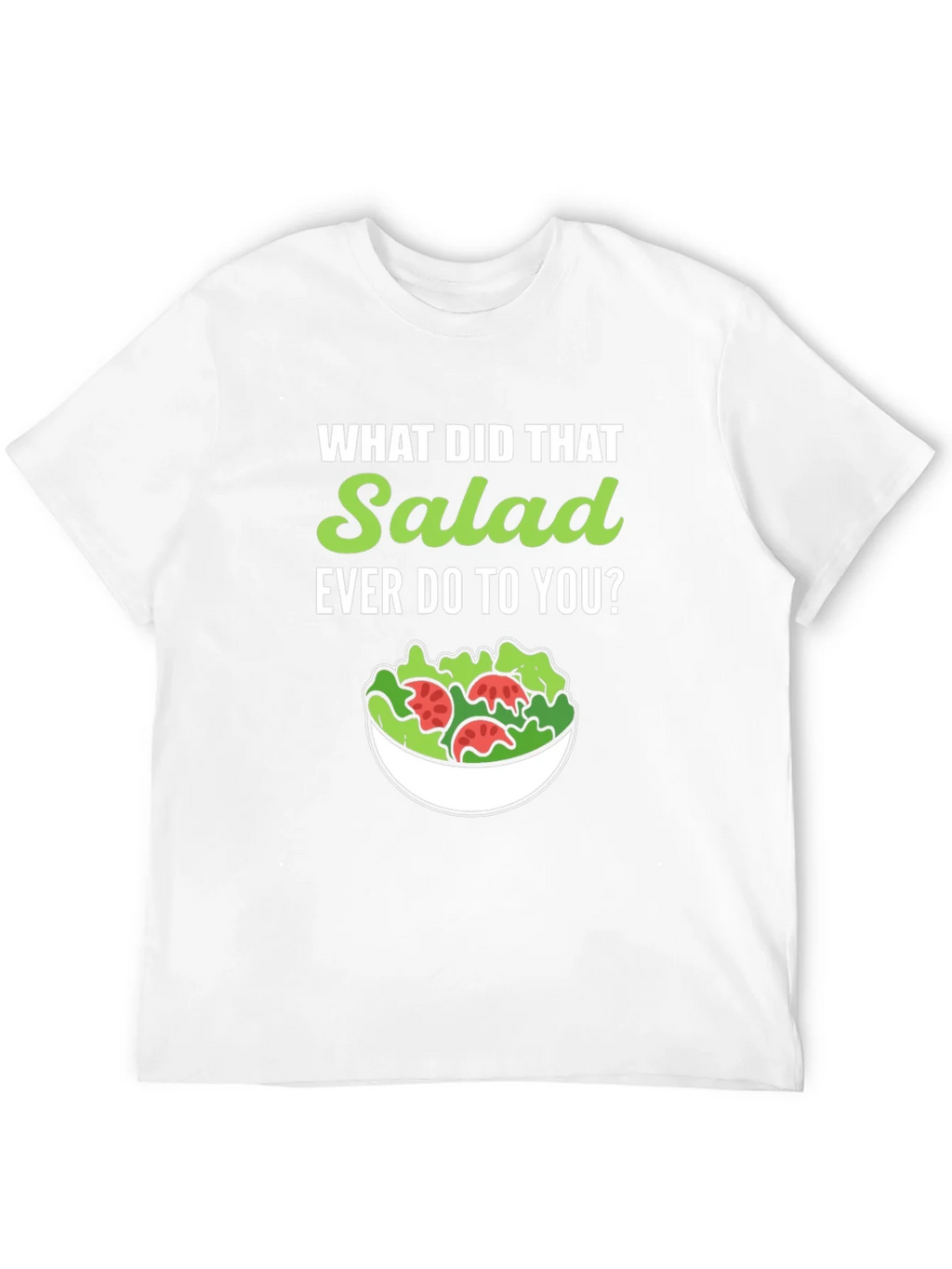Funny Salad Graphic Tee - Vegan/Vegetarian Humor product image 2