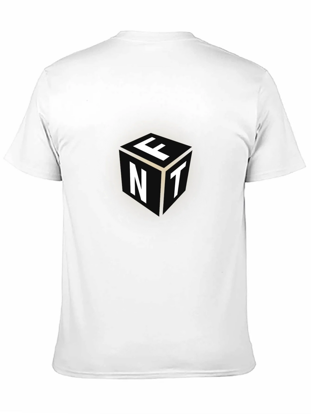 Cube Letter Graphic Black Tee product image 10
