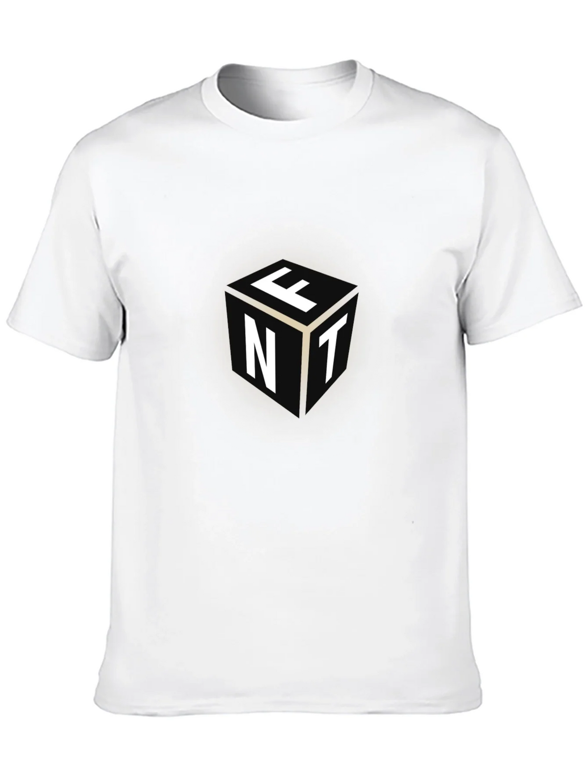 Cube Letter Graphic Black Tee product image 9