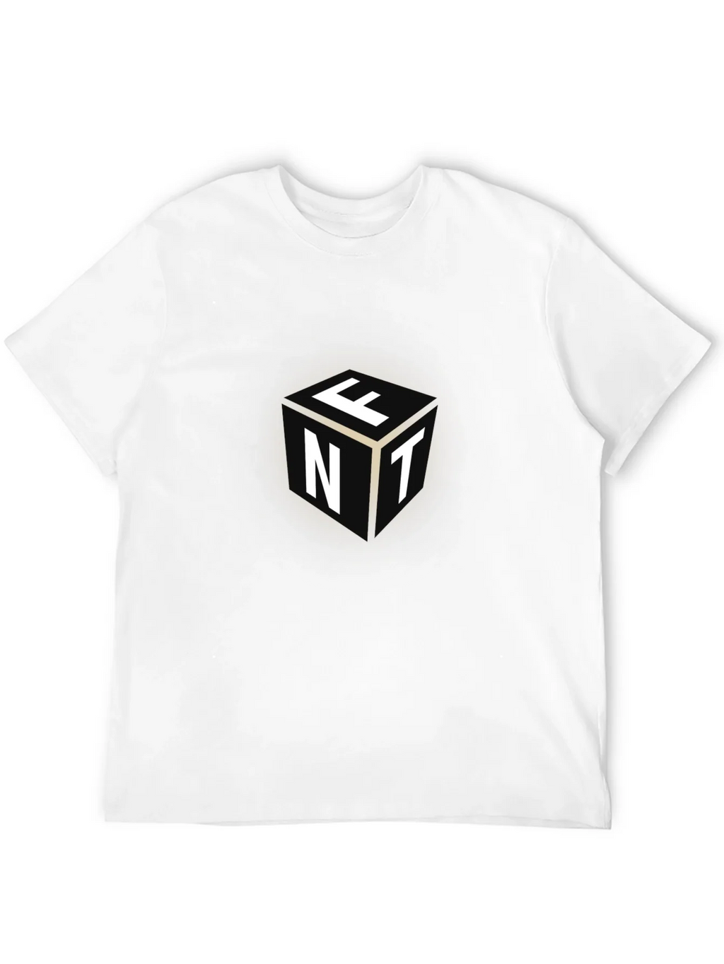 Cube Letter Graphic Black Tee product image 11