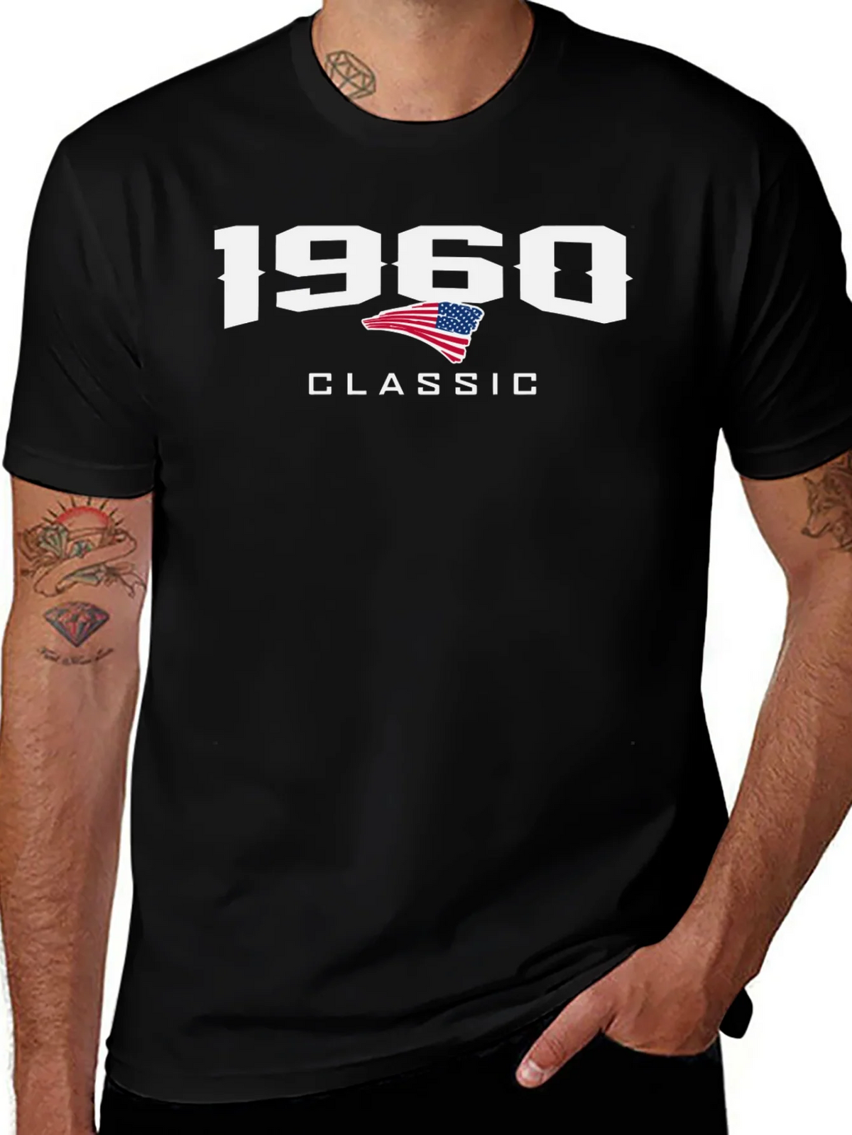 1960 Classic Patriotic T-Shirt product image 1