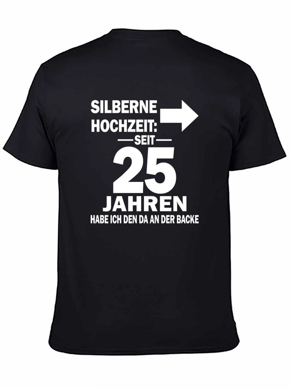 25th Anniversary T-Shirt - Silver Wedding product image 4