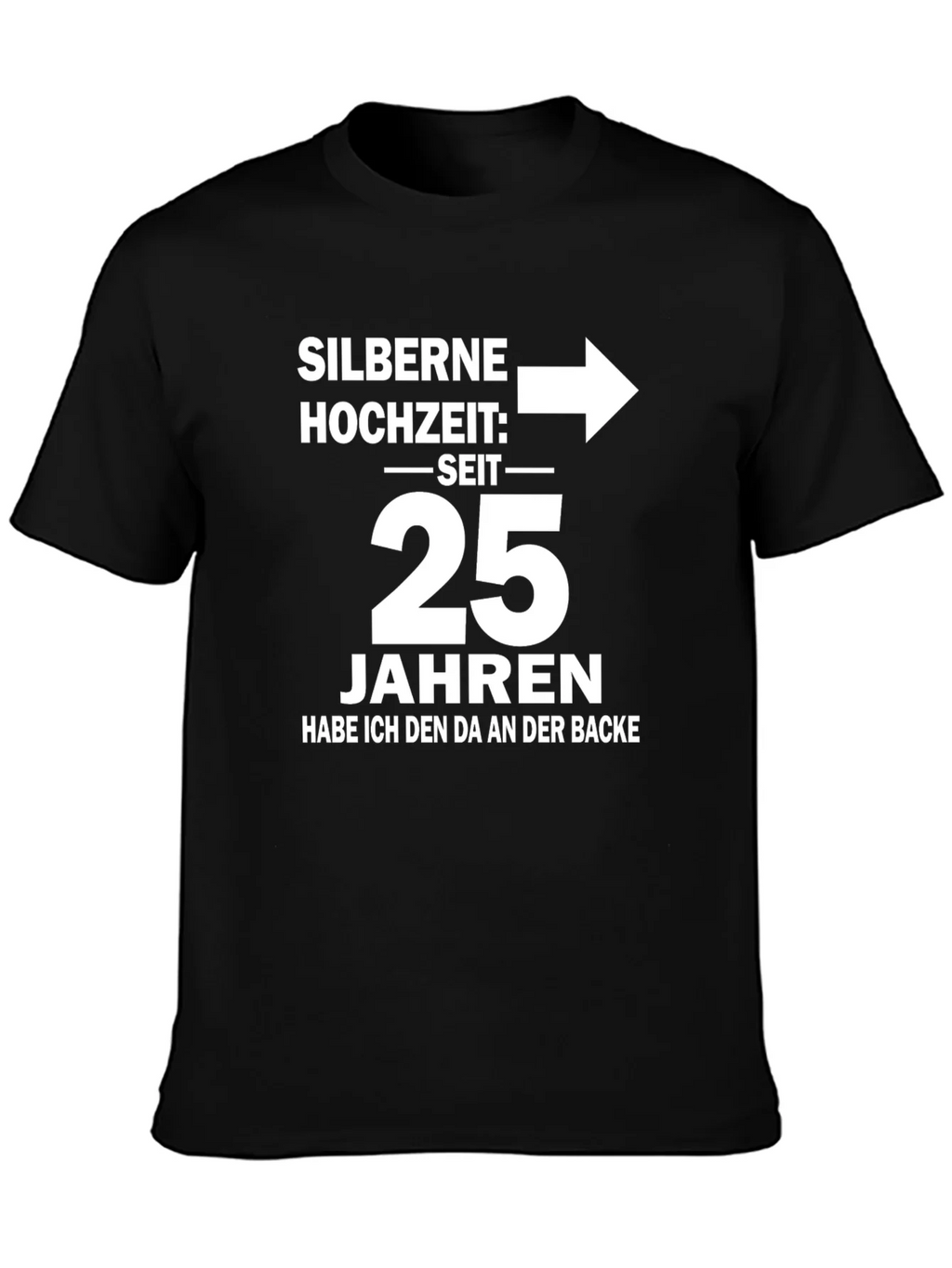 25th Anniversary T-Shirt - Silver Wedding product image 3