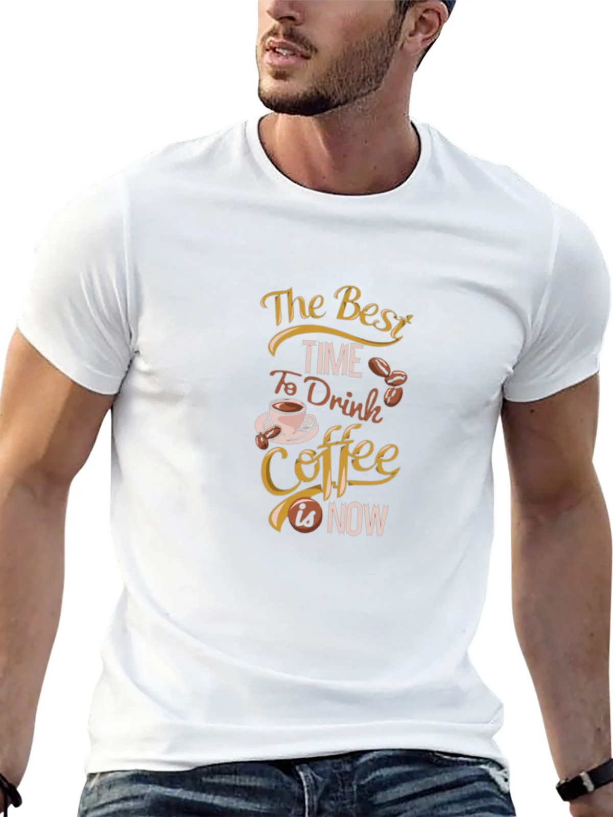 Coffee Lovers T-Shirt: The Best Time is Now product image 12