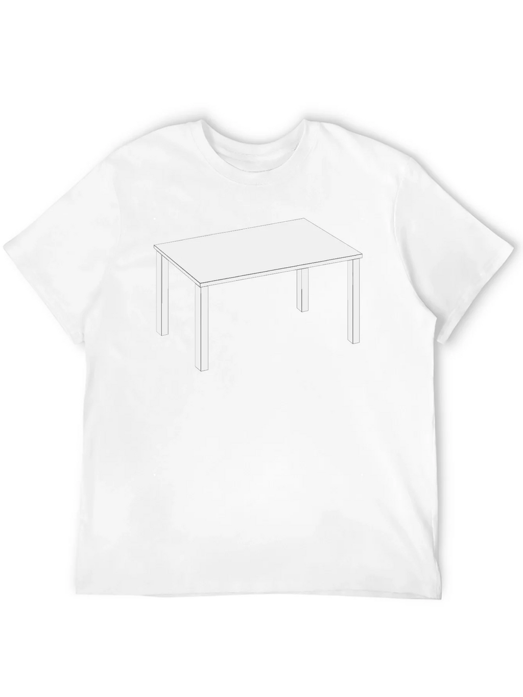 Table Graphic Black T-Shirt product image 11