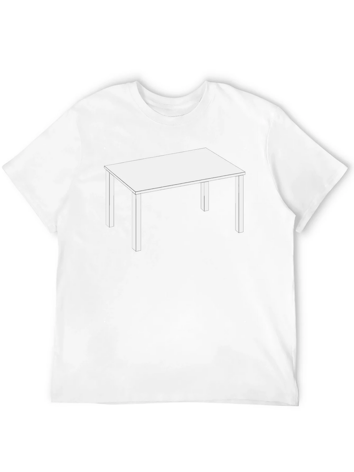 Table Graphic Black T-Shirt product image 11
