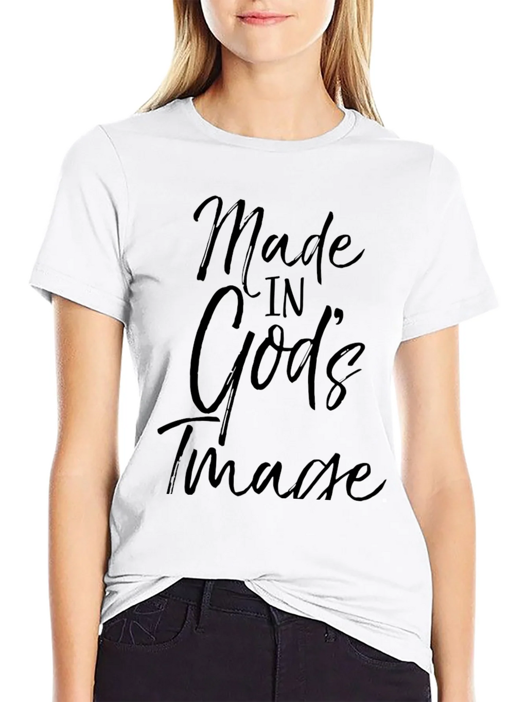 Made in Gods Image Graphic Tee - Black product image 3