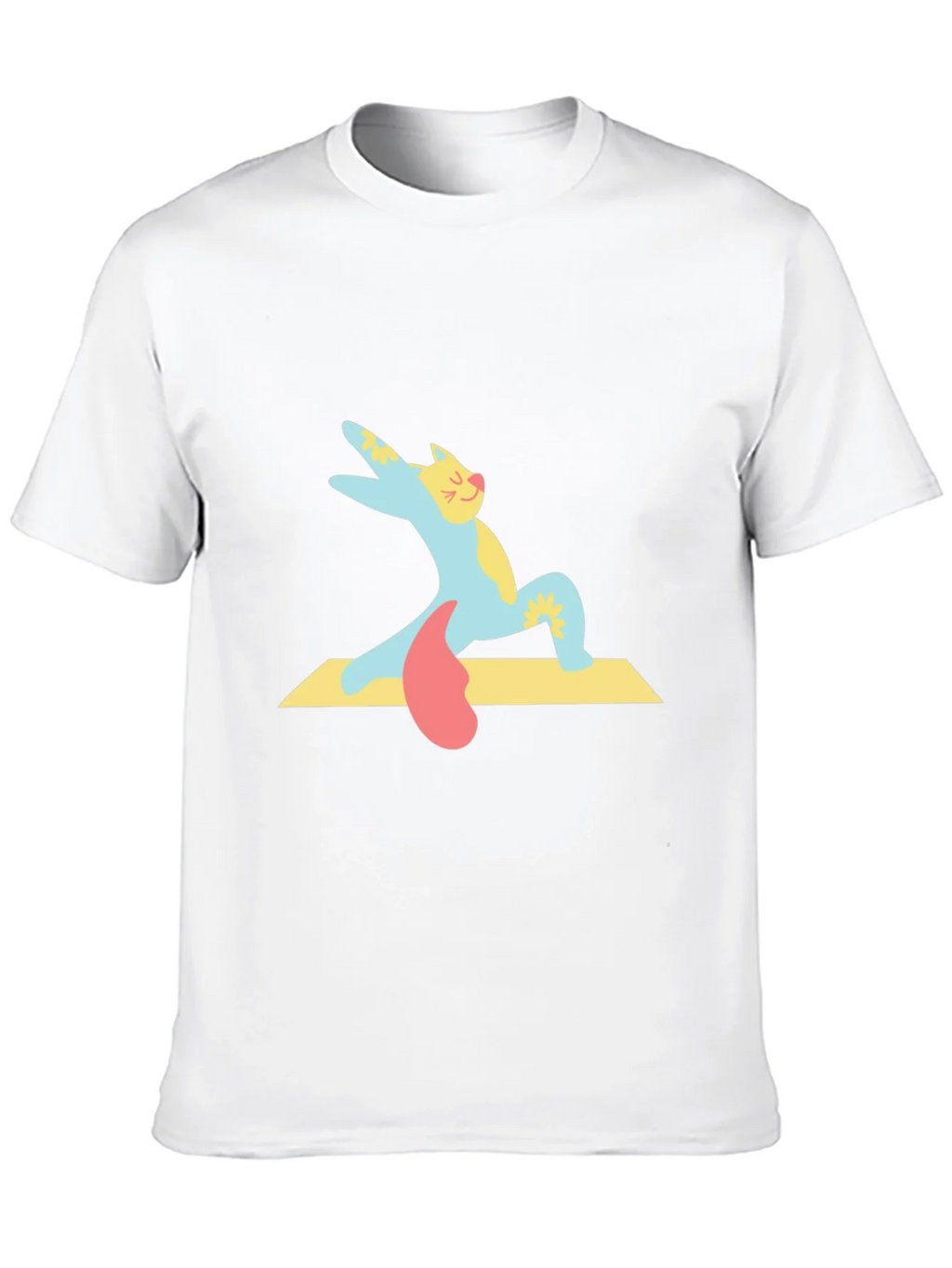 Yoga Cat T-Shirt - Cute Cartoon Kitten Tee product image 9