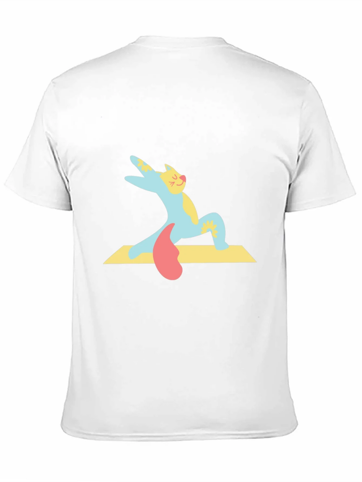 Yoga Cat T-Shirt - Cute Cartoon Kitten Tee product image 10