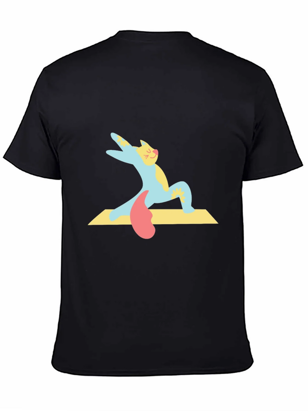 Yoga Cat T-Shirt - Cute Cartoon Kitten Tee product image 4