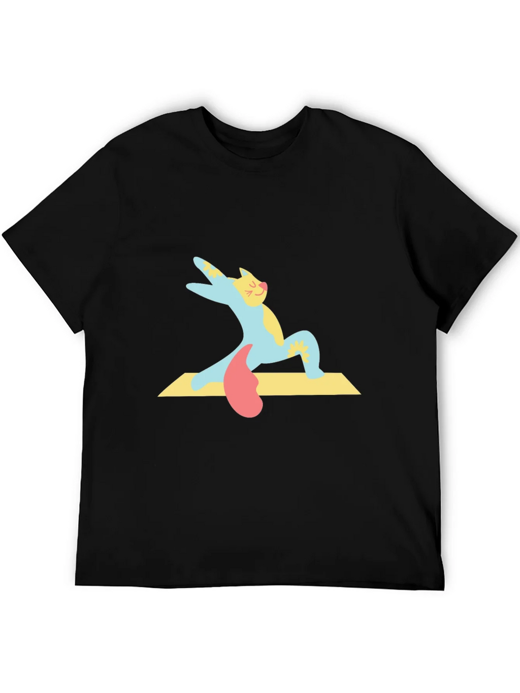 Yoga Cat T-Shirt - Cute Cartoon Kitten Tee product image 5