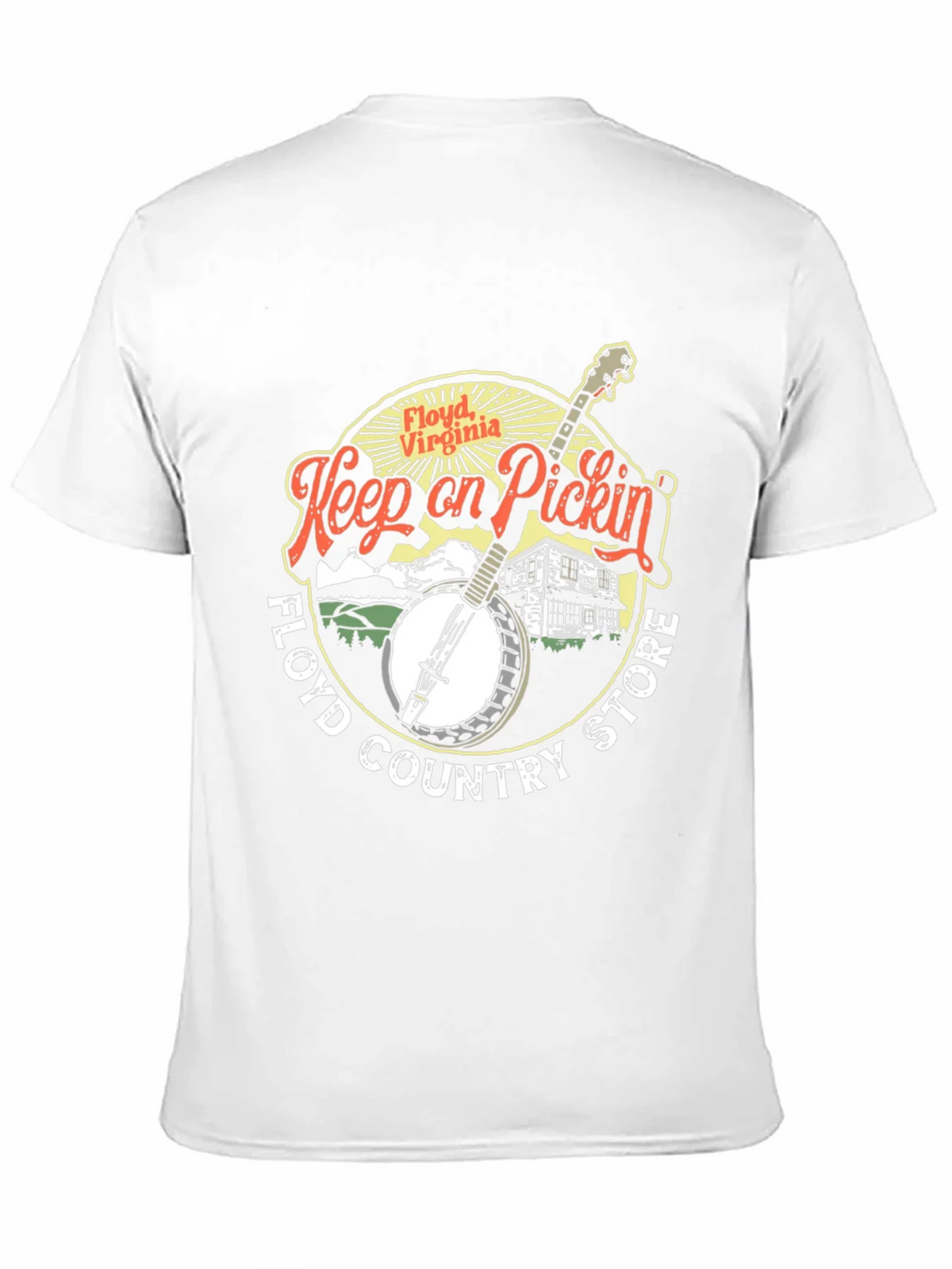Floyd Virginia Keep on Pickin Black T-Shirt product image 10