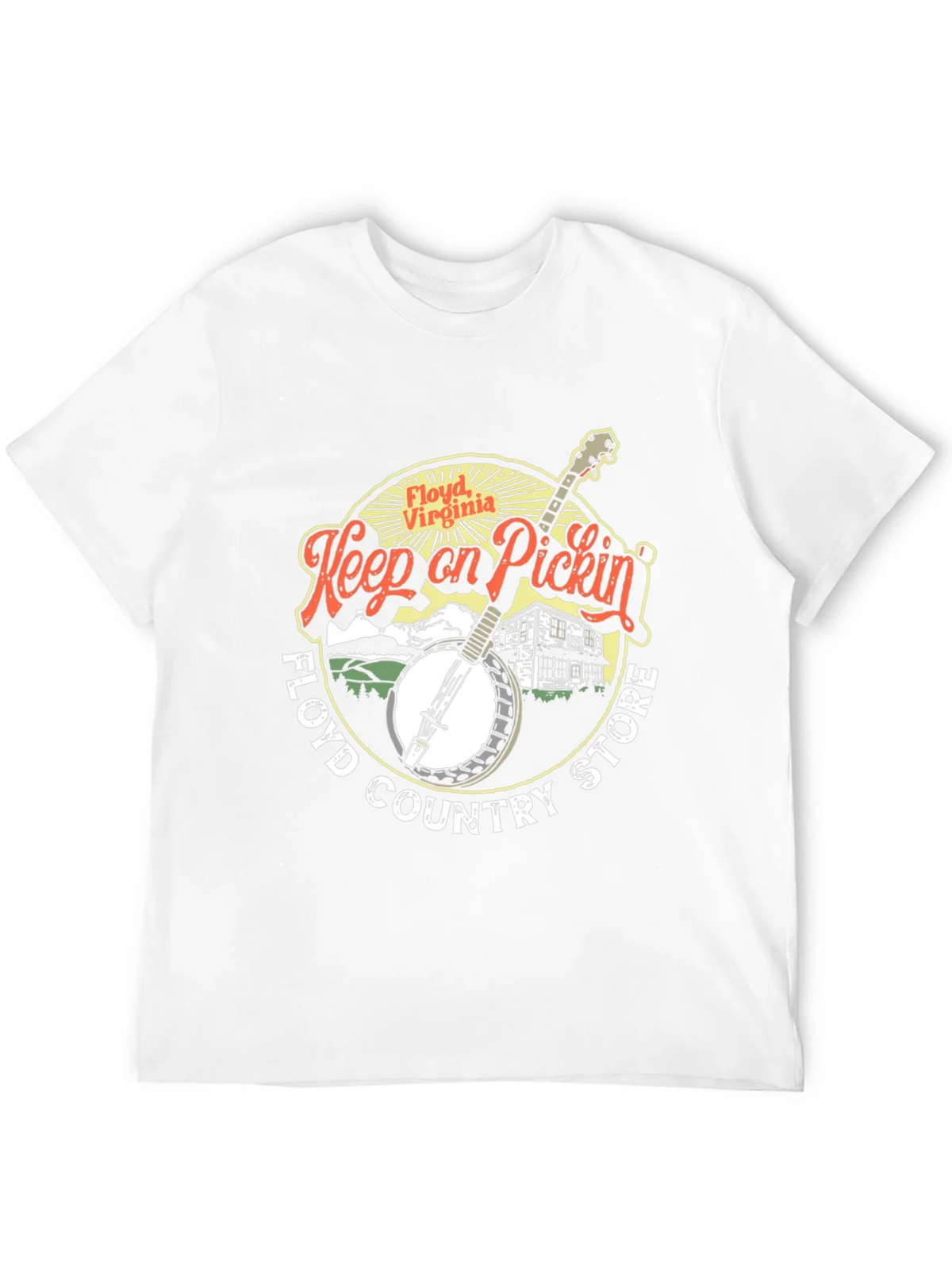 Floyd Virginia Keep on Pickin Black T-Shirt product image 11