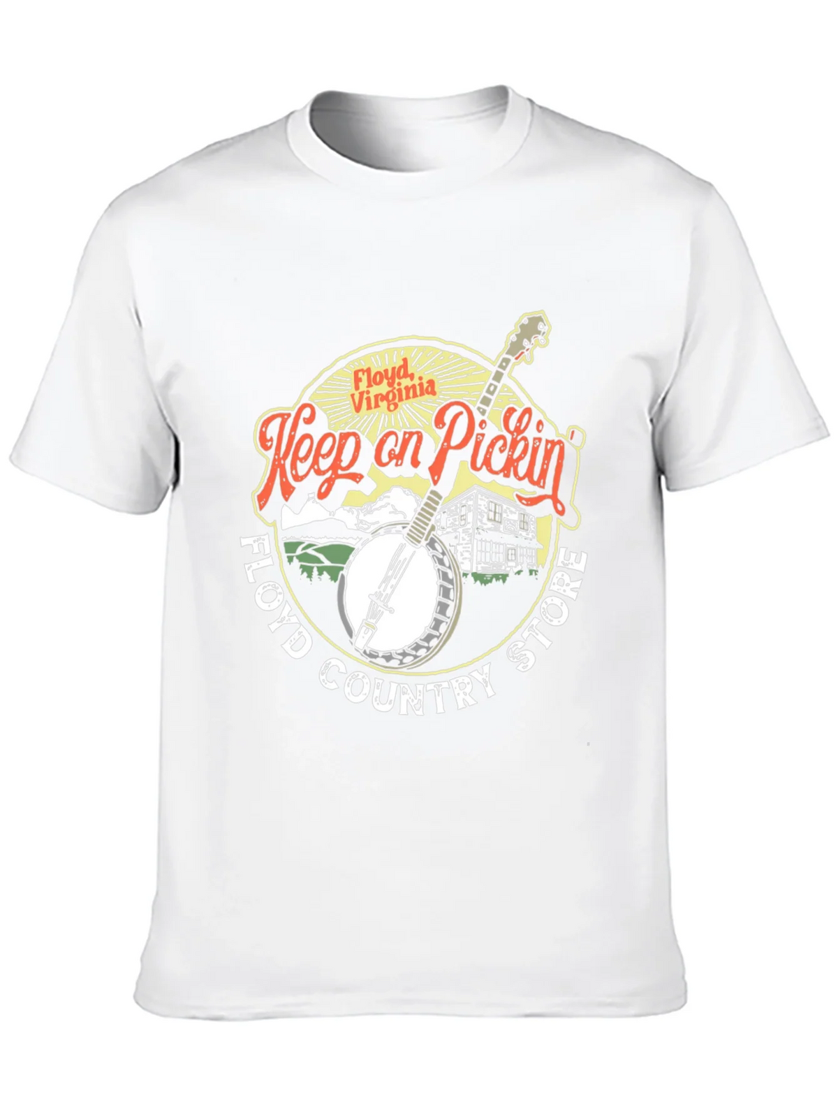 Floyd Virginia Keep on Pickin Black T-Shirt product image 9