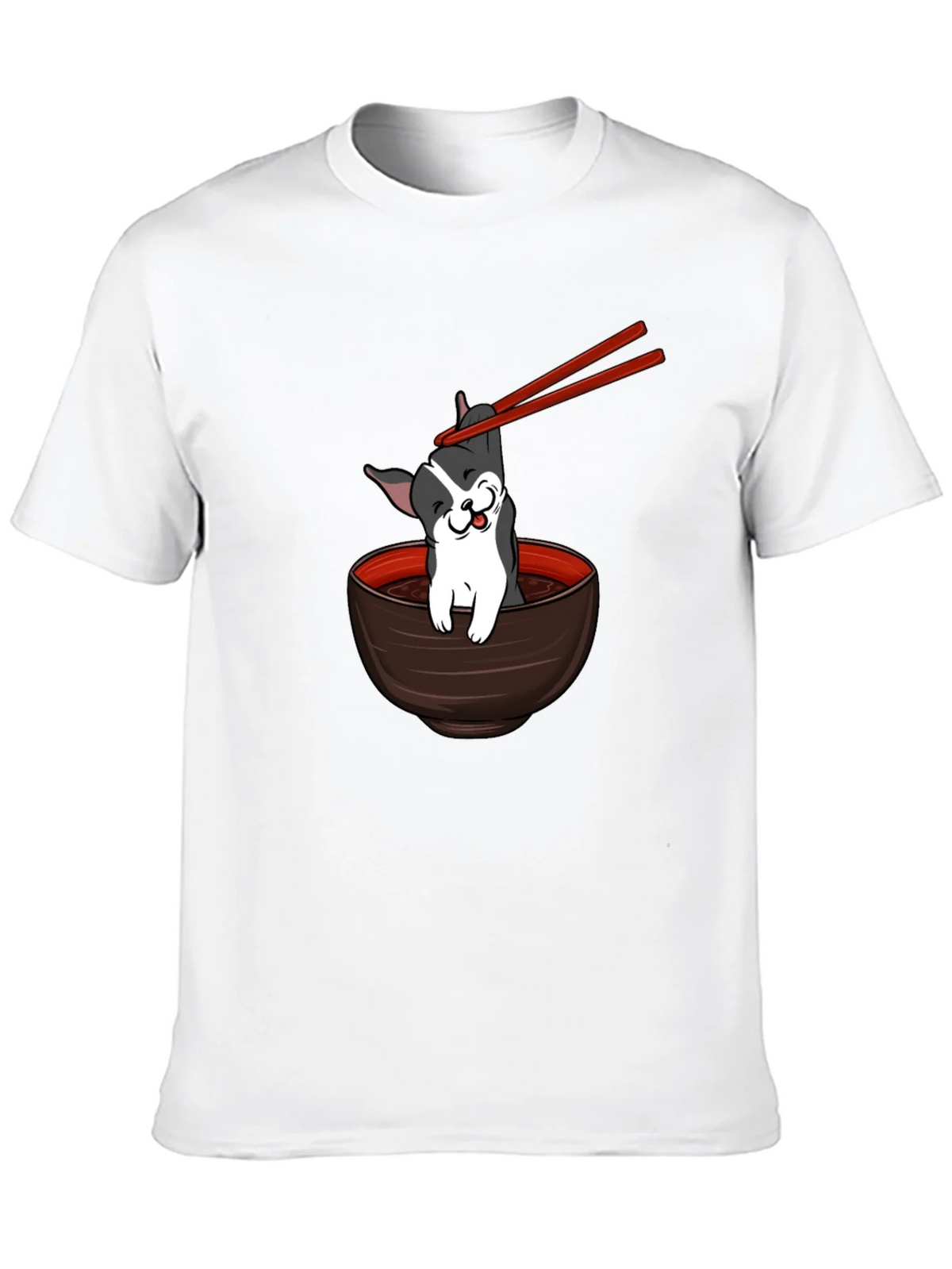 Dog Ramen Bowl T-Shirt product image 8