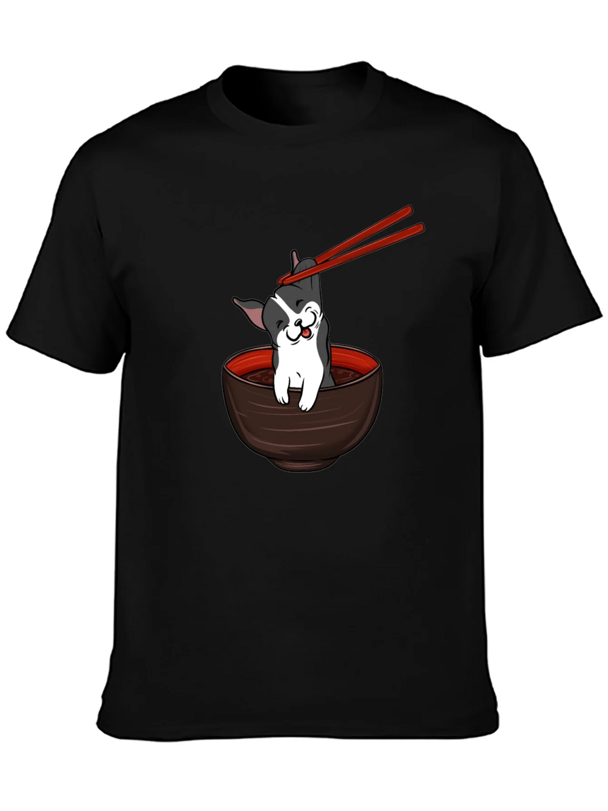 Dog Ramen Bowl T-Shirt product image 3