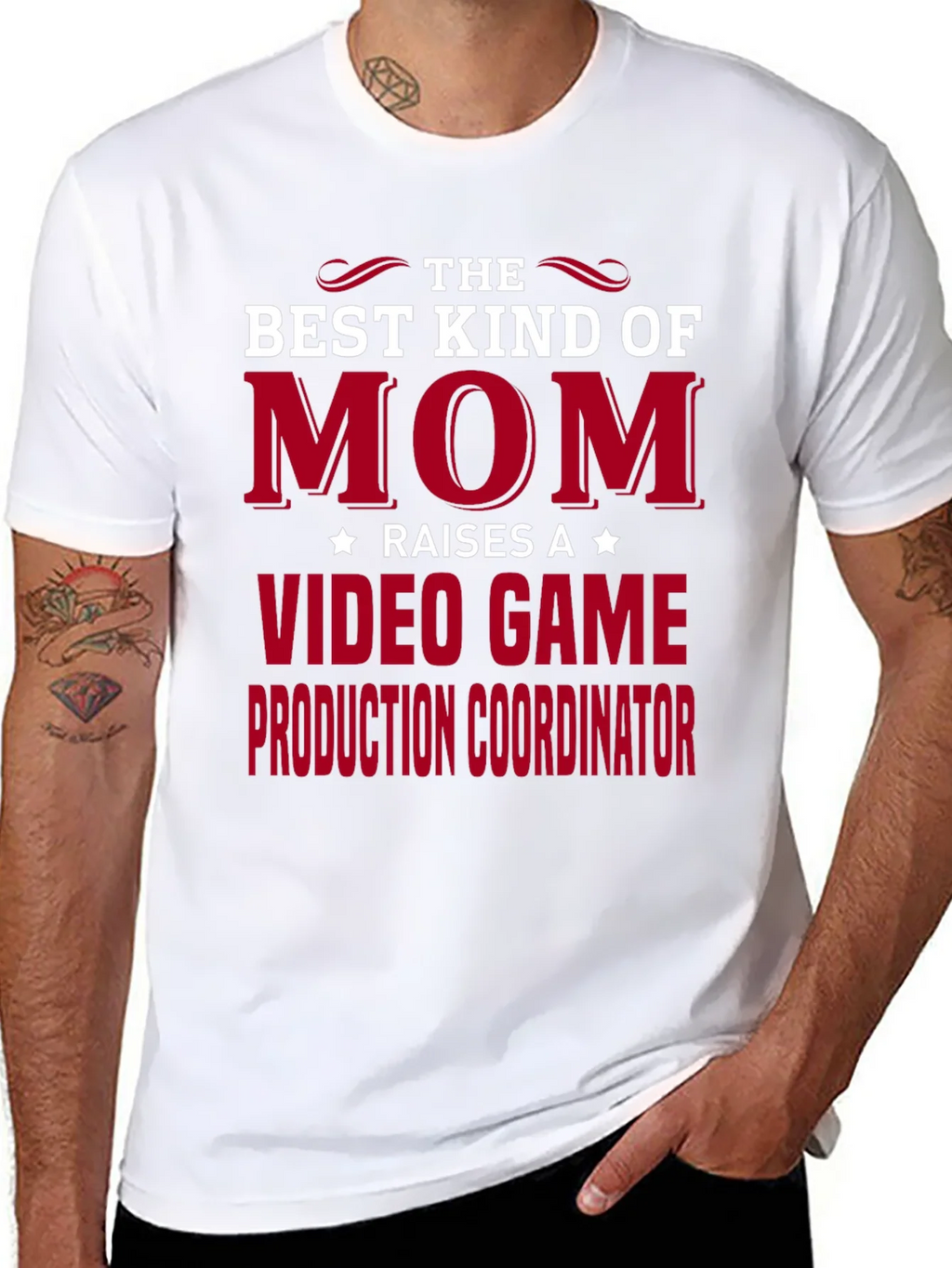 Best Kind of Mom Video Game Production Coordinator T-Shirt product image 7