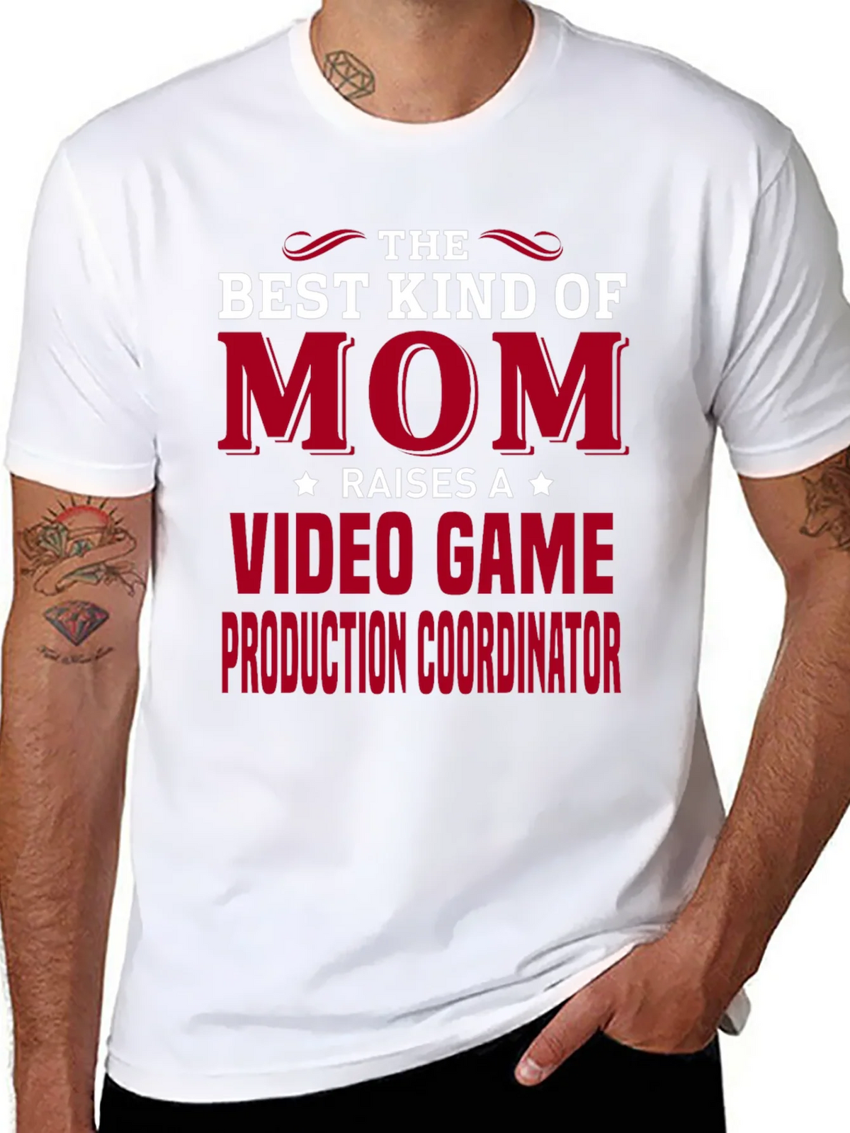 Best Kind of Mom Video Game Production Coordinator T-Shirt product image 7