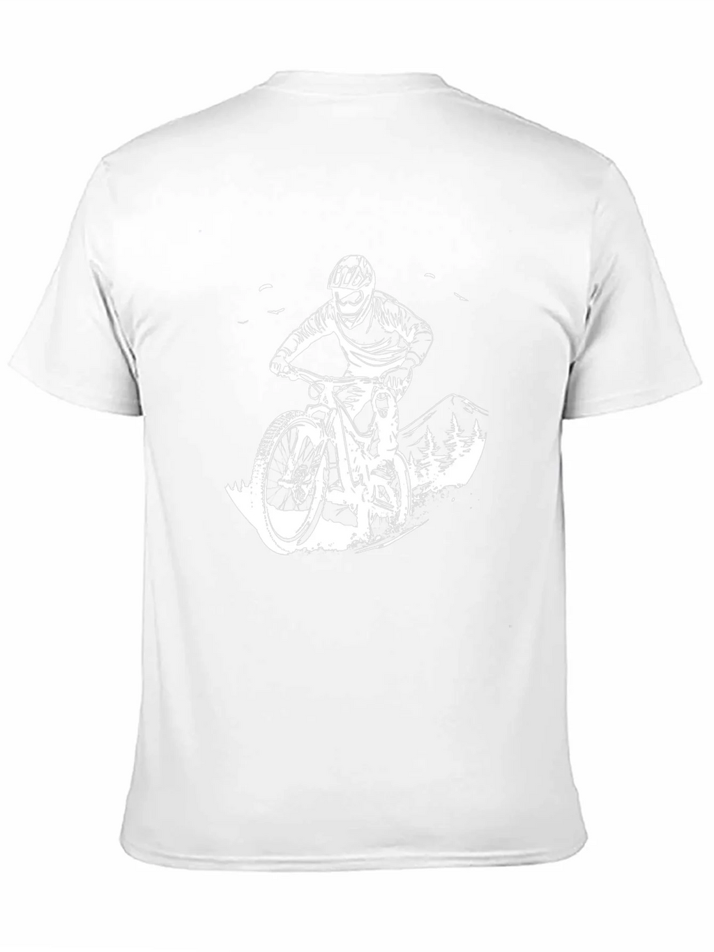 Mountain Bike Rider Graphic T-Shirt product image 10