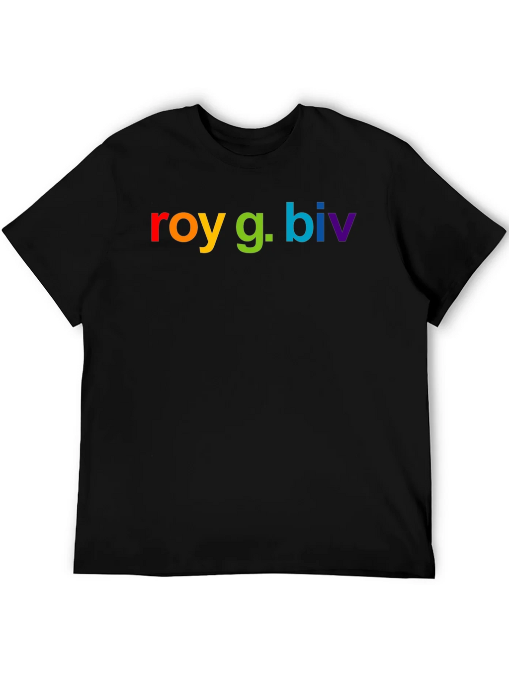 ROY G. BIV Rainbow Colors T-Shirt product image 5