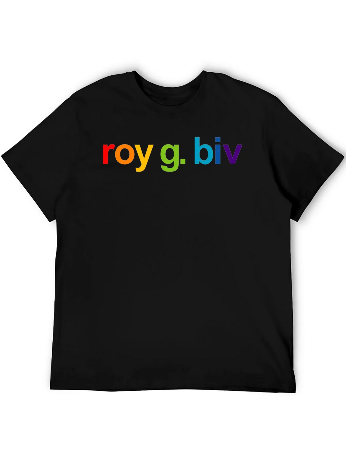 ROY G. BIV Rainbow Colors T-Shirt product image 5