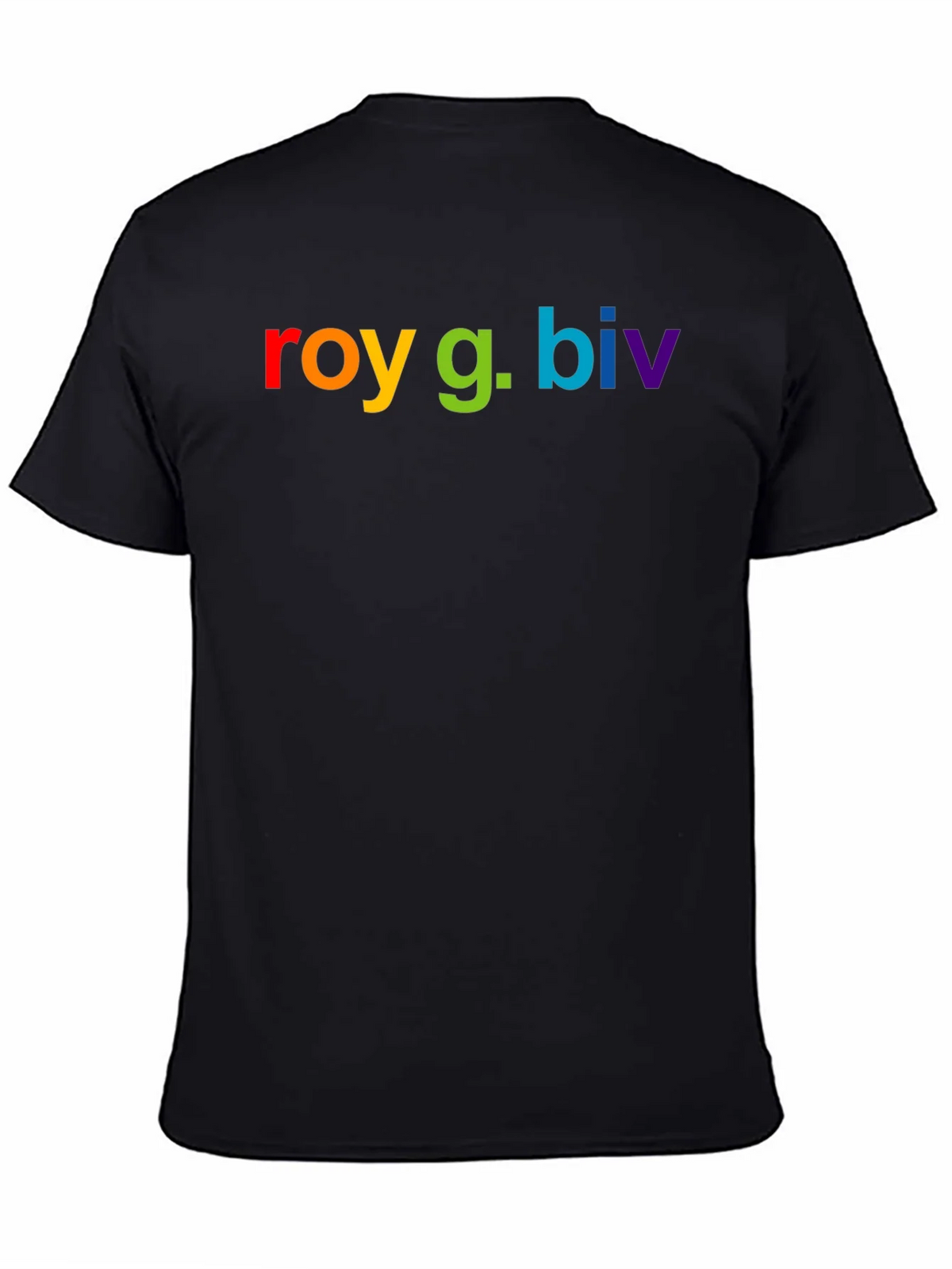 ROY G. BIV Rainbow Colors T-Shirt product image 4