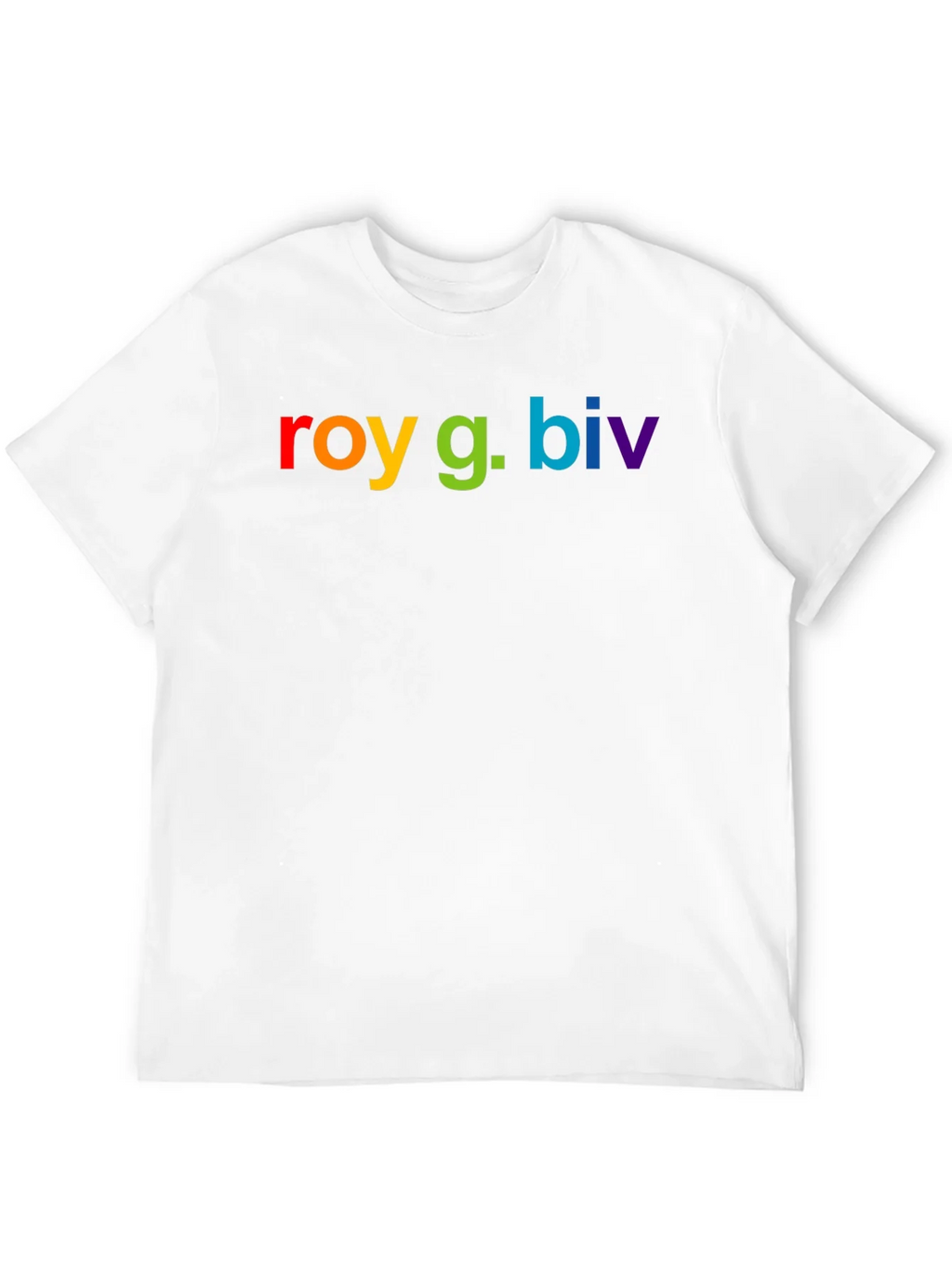 ROY G. BIV Rainbow Colors T-Shirt product image 11