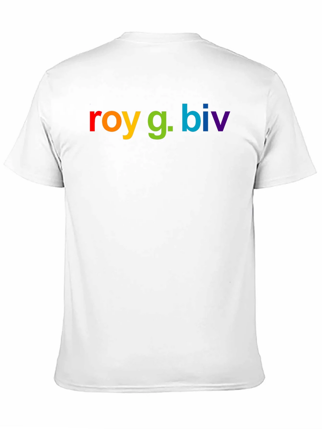 ROY G. BIV Rainbow Colors T-Shirt product image 10