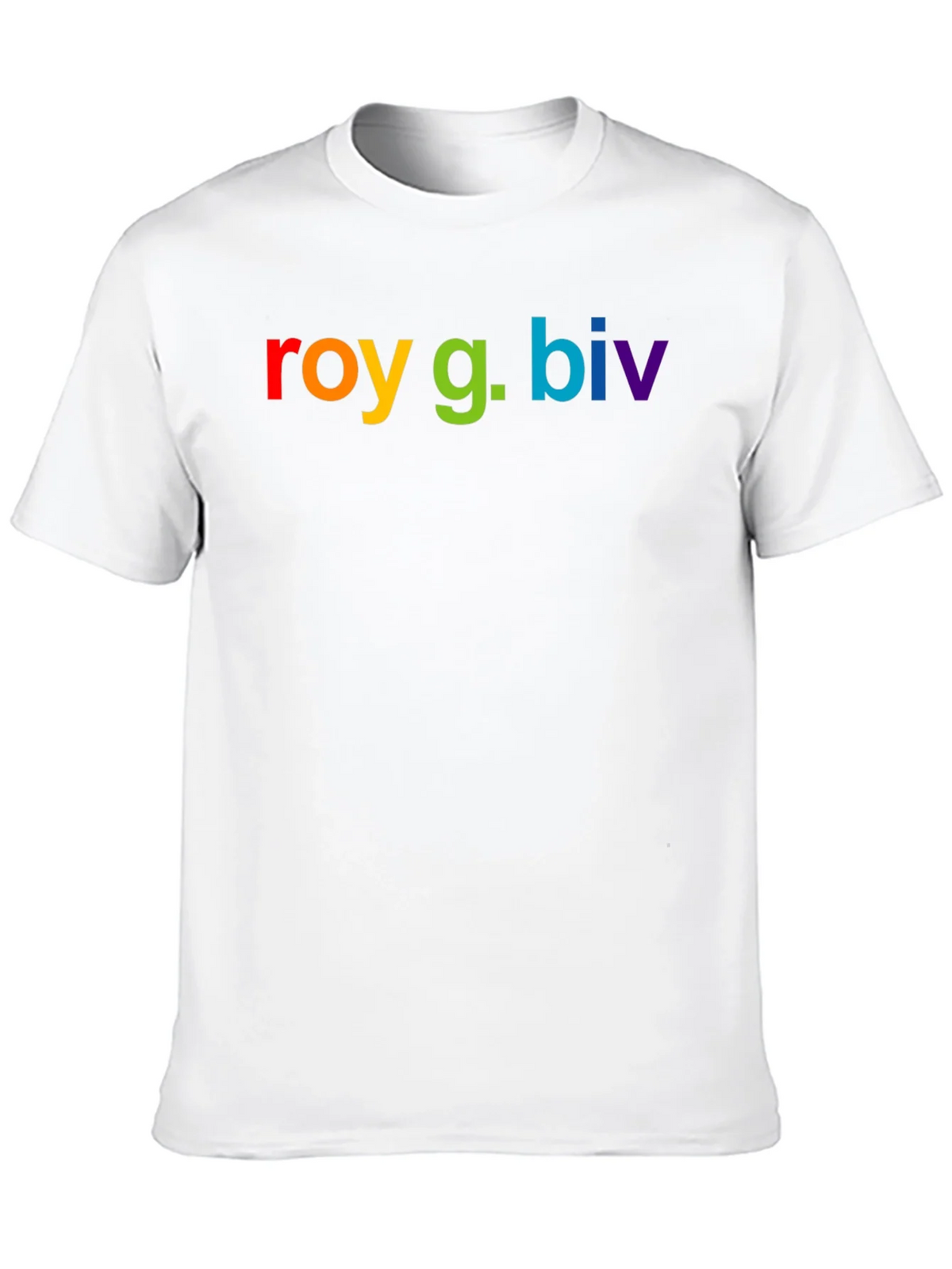 ROY G. BIV Rainbow Colors T-Shirt product image 9