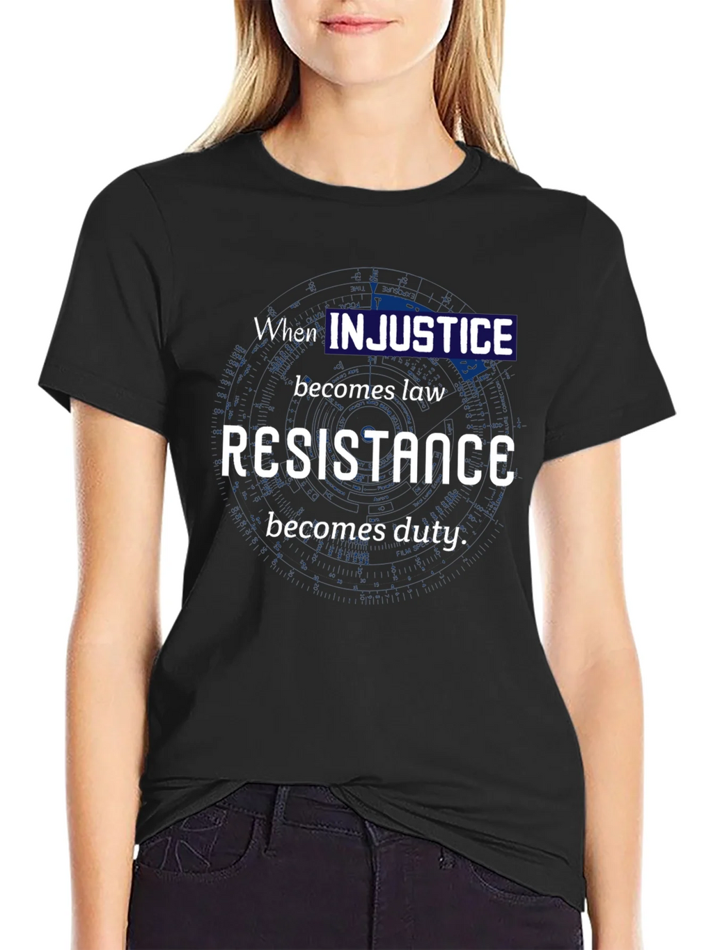 Injustice Resistance T-Shirt product image 2