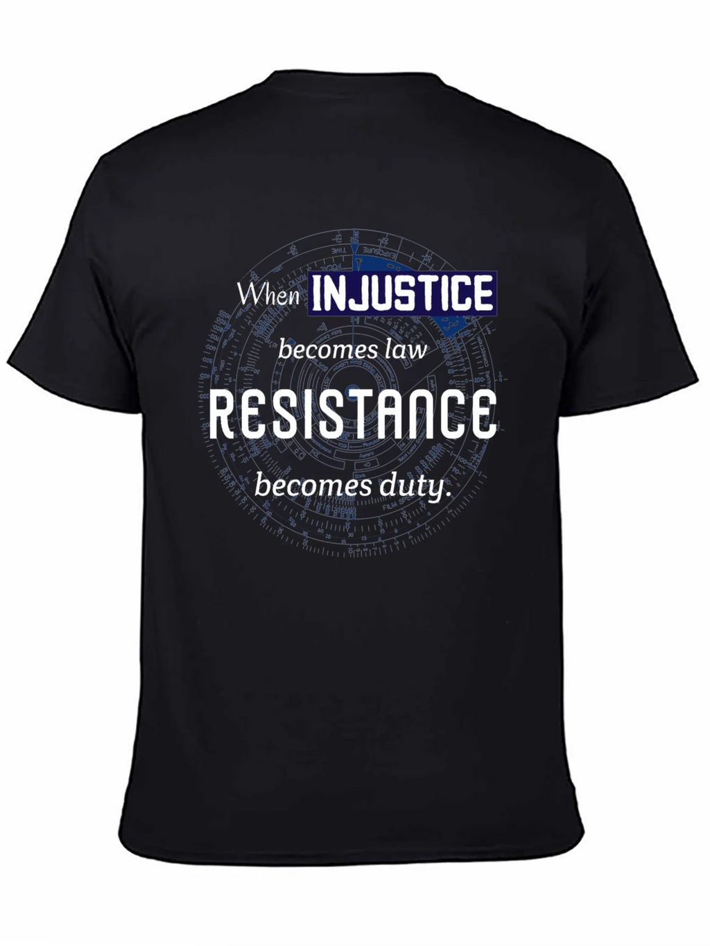 Injustice Resistance T-Shirt product image 4
