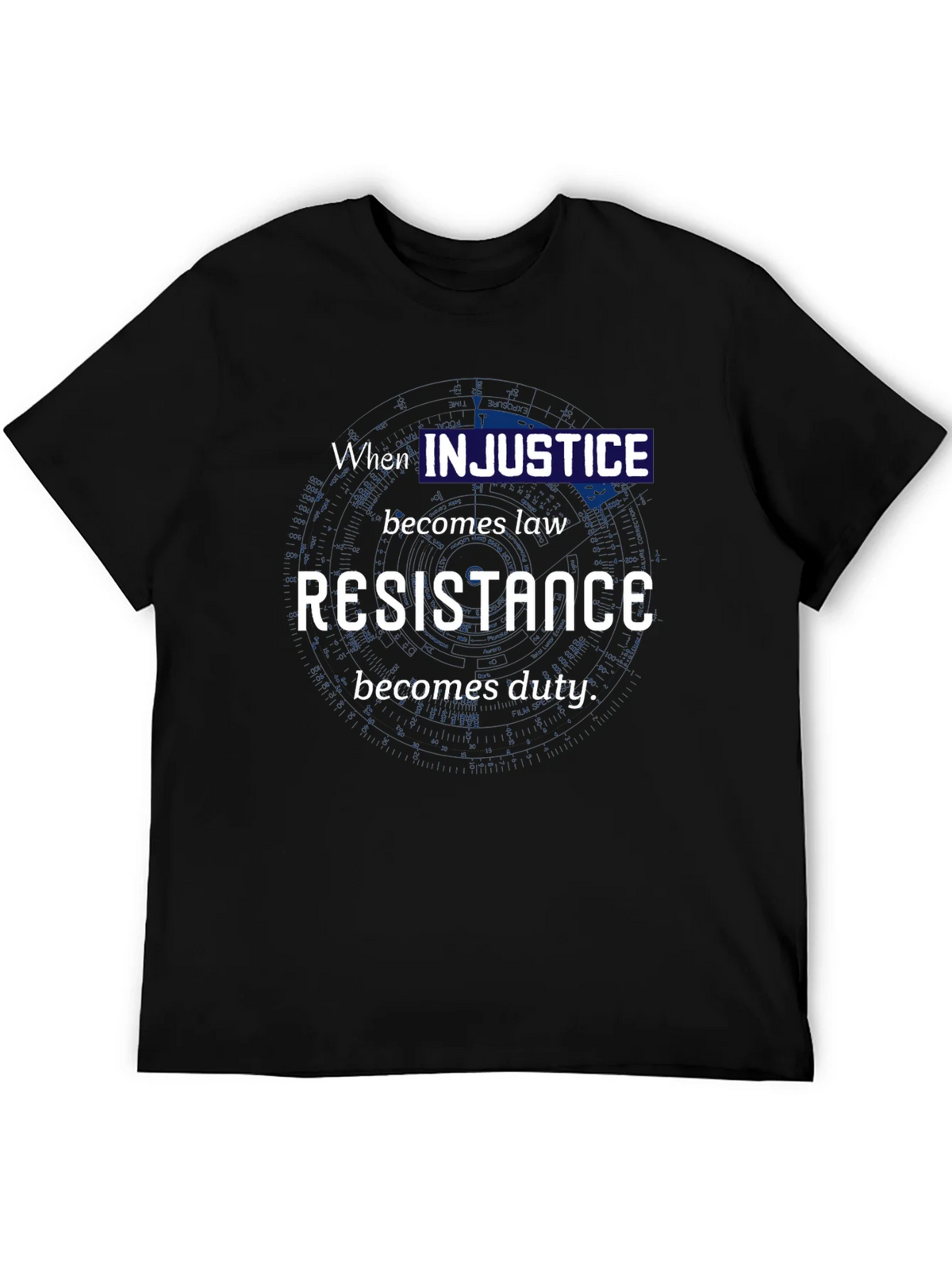 Injustice Resistance T-Shirt product image 5