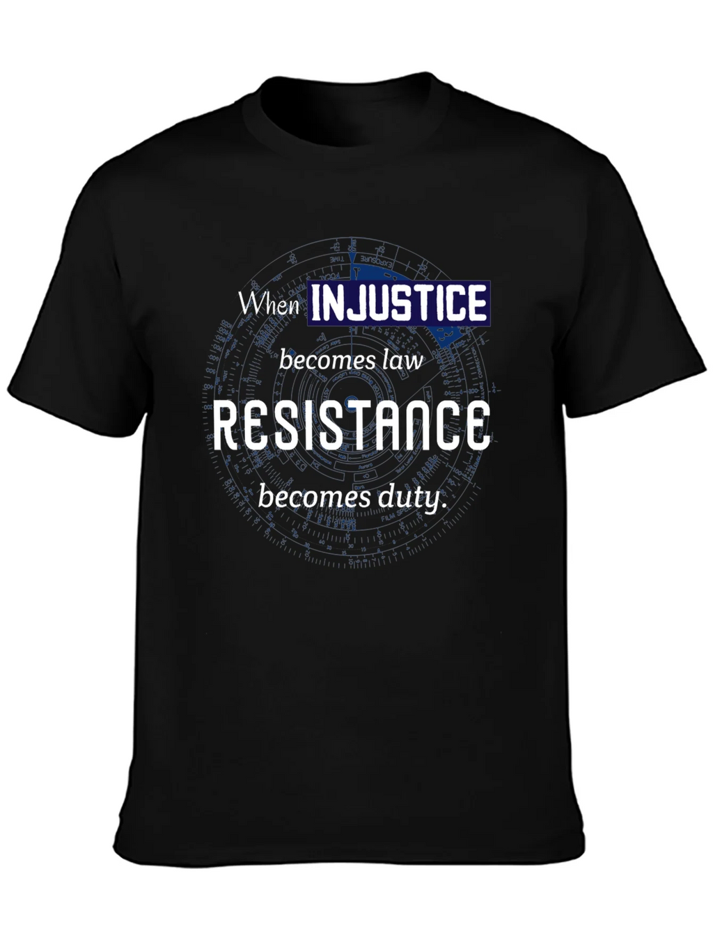 Injustice Resistance T-Shirt product image 3