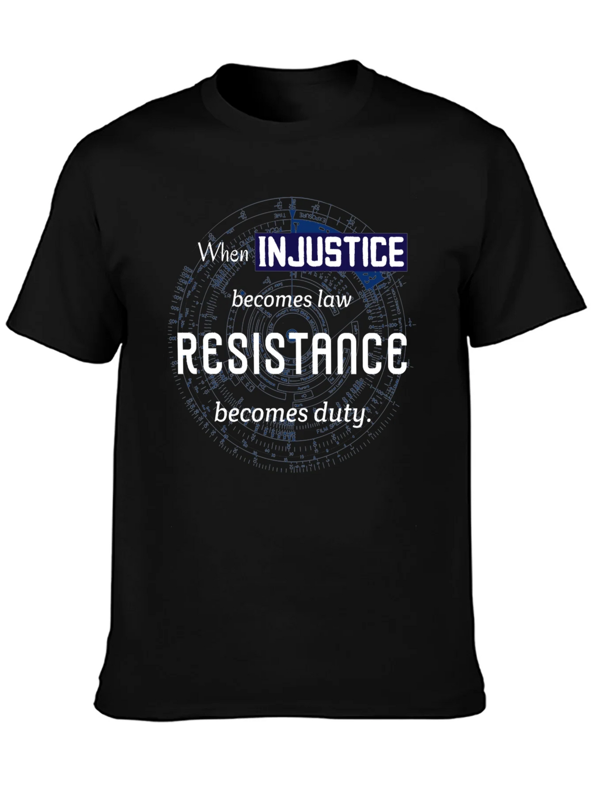 Injustice Resistance T-Shirt product image 3