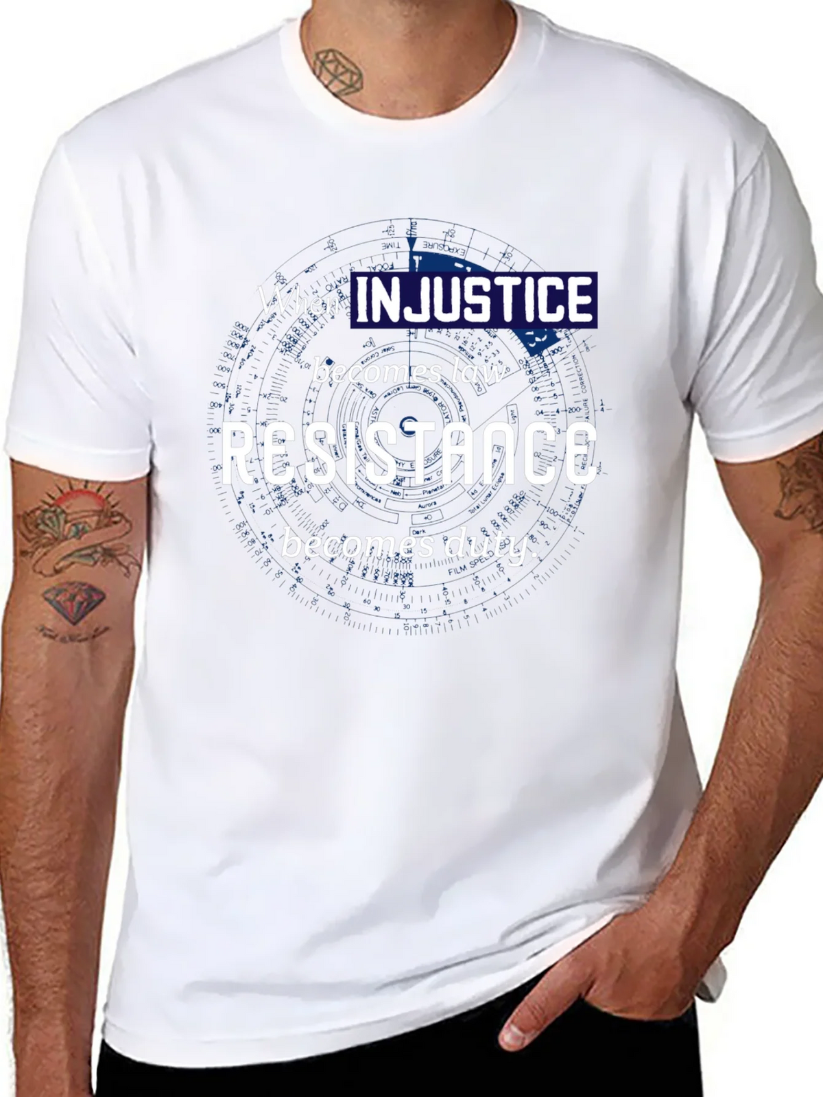 Injustice Resistance T-Shirt product image 7