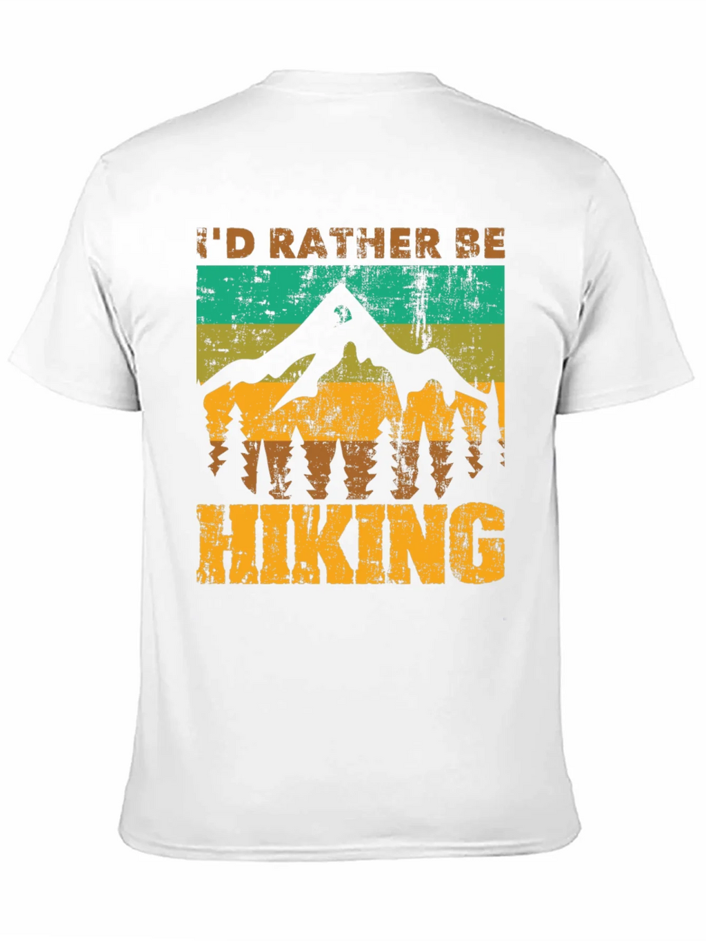 Id Rather Be Hiking T-Shirt - Nature Adventure Tee product image 10