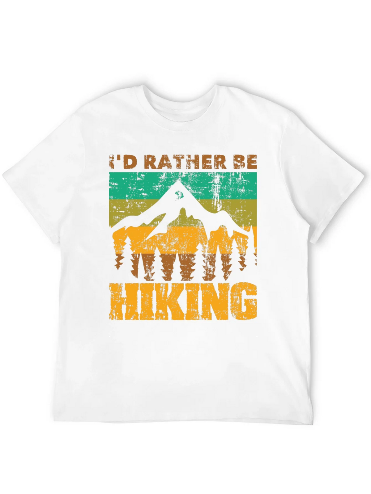 Id Rather Be Hiking T-Shirt - Nature Adventure Tee product image 11
