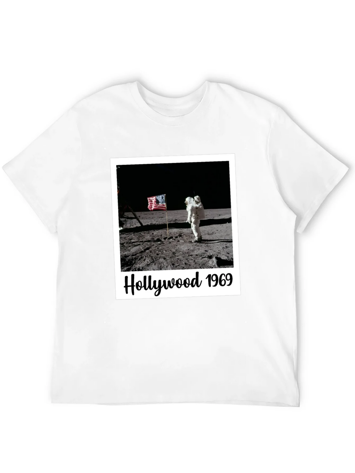 Hollywood 1969 Moon Landing Black T-Shirt product image 11