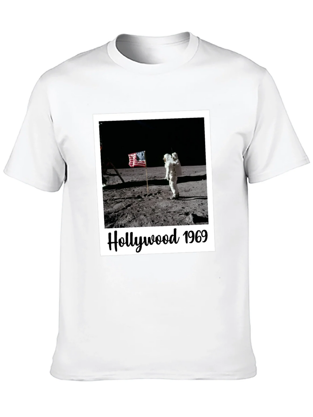 Hollywood 1969 Moon Landing Black T-Shirt product image 9
