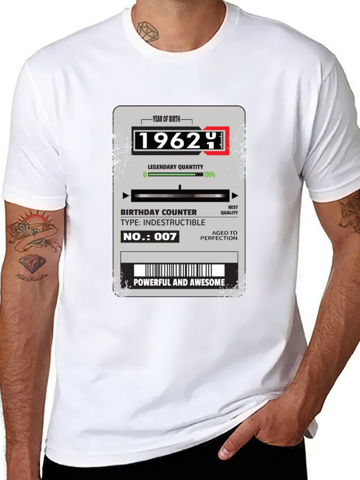1962 Birthday Counter T-Shirt product image 5
