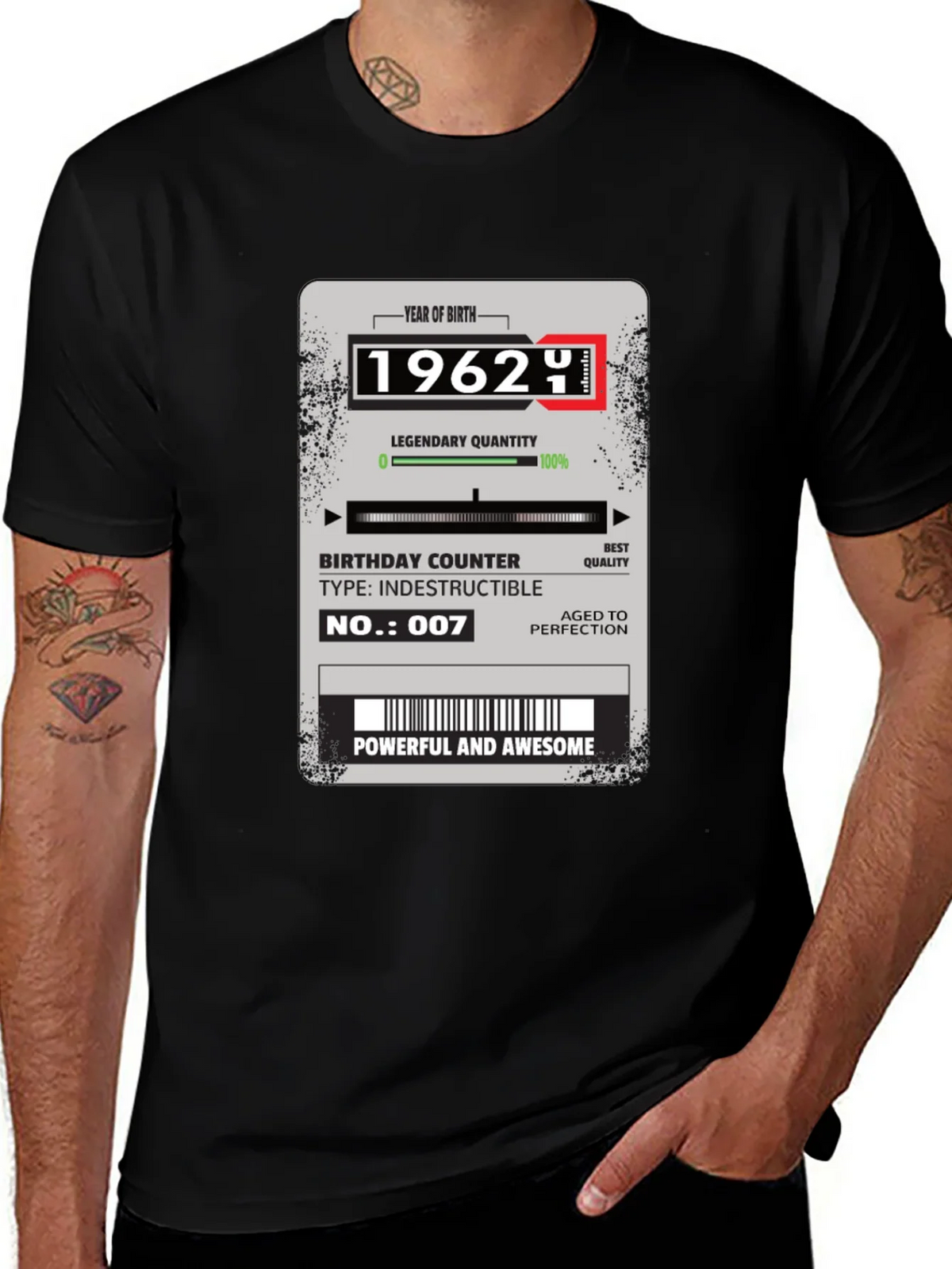 1962 Birthday Counter T-Shirt product image 1