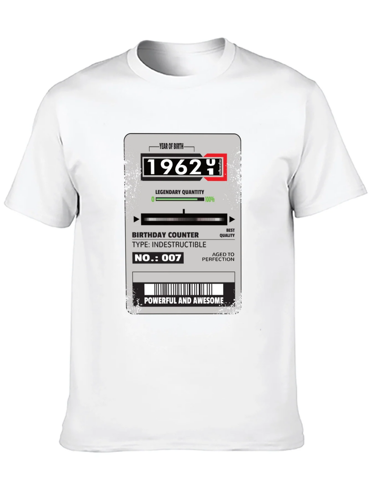 1962 Birthday Counter T-Shirt product image 7